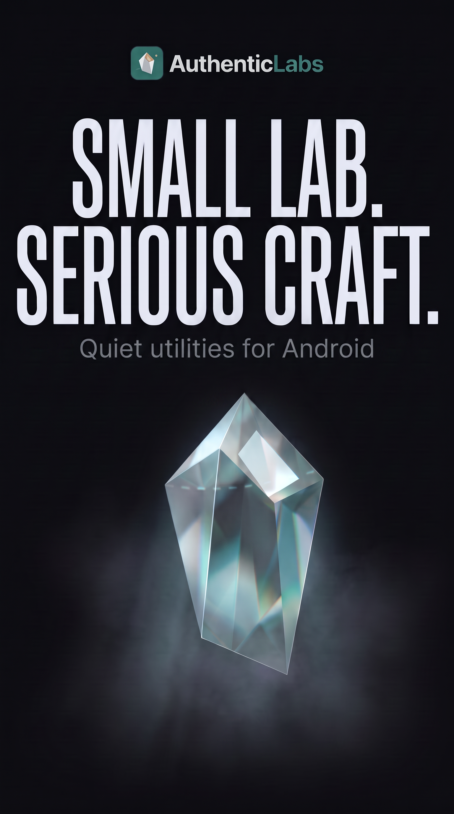 ClearVoid Studios — Small lab. Serious craft.