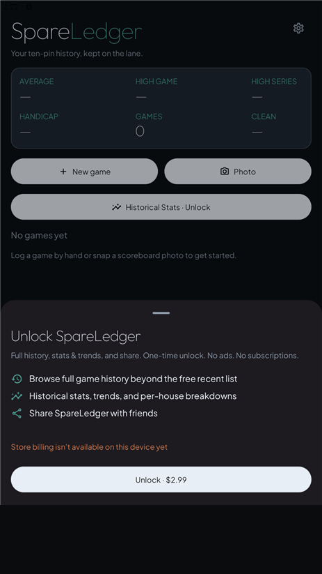 SpareLedger screenshot